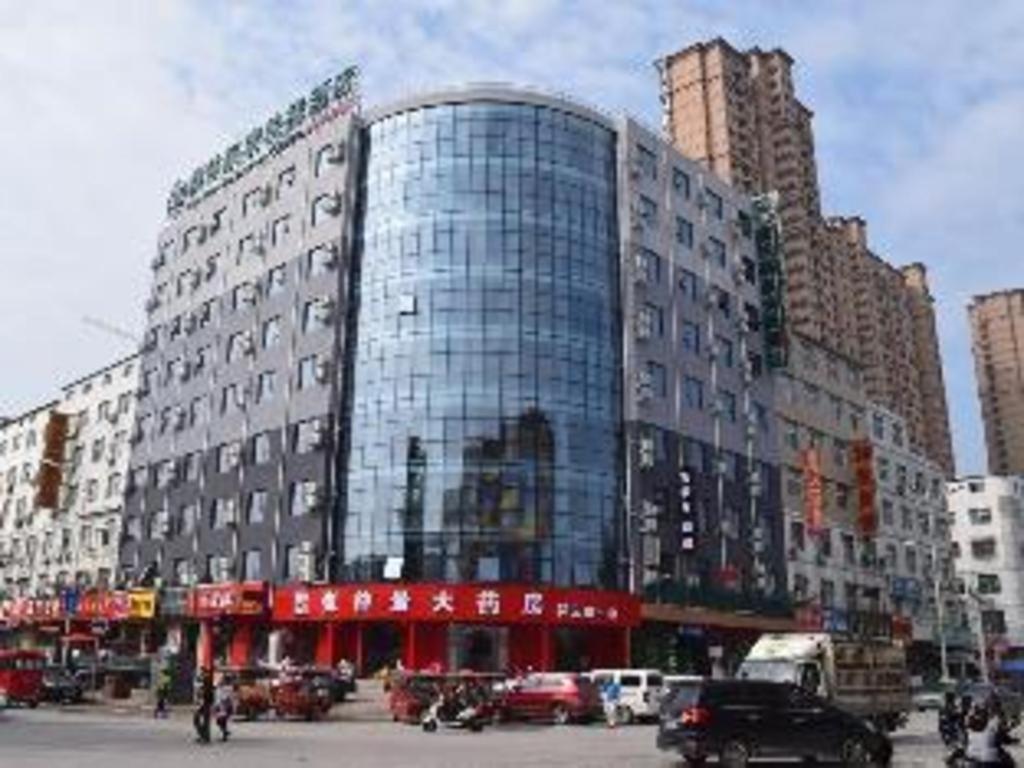 Greentree Inn Zhengzhou Xinzheng City Longhu Town Xiangyun Road Express Hotel Esterno foto
