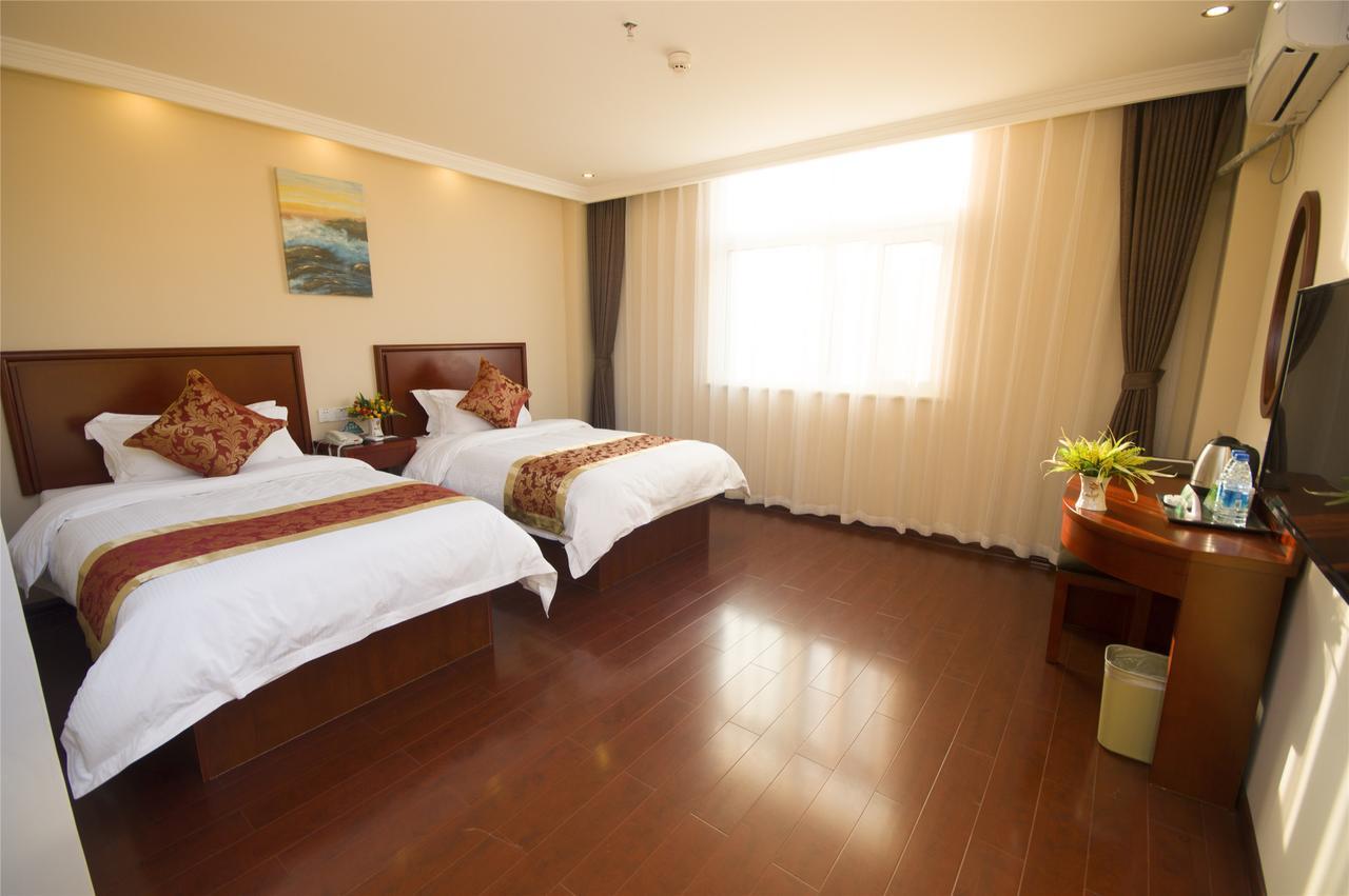 Greentree Inn Zhengzhou Xinzheng City Longhu Town Xiangyun Road Express Hotel Esterno foto