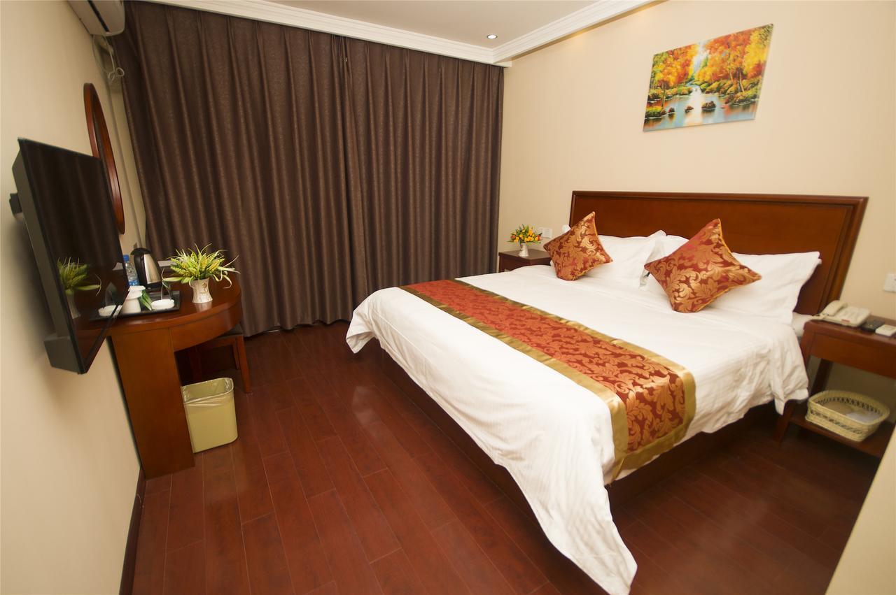 Greentree Inn Zhengzhou Xinzheng City Longhu Town Xiangyun Road Express Hotel Esterno foto